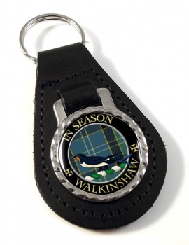 Walkinshaw Scottish Clan Leather Key Fob