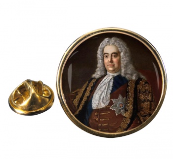 Robert Walpole Round Pin Badge