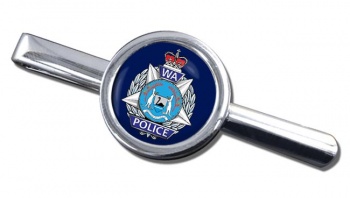 Western Australia Police Round Tie Clip