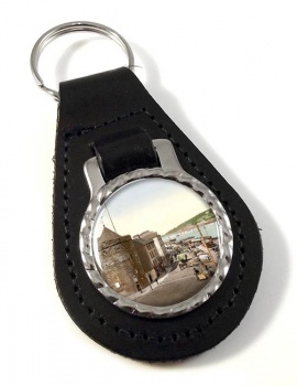 Waterford Ireland Leather Key Fob