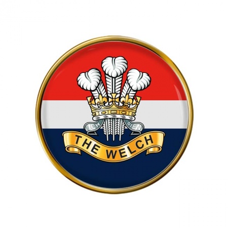 Welch Regiment, British Army Pin Badge