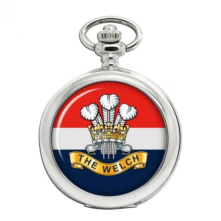 Welch Regiment, British Army Pocket Watch