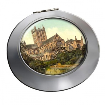 Wells Cathedral Chrome Mirror