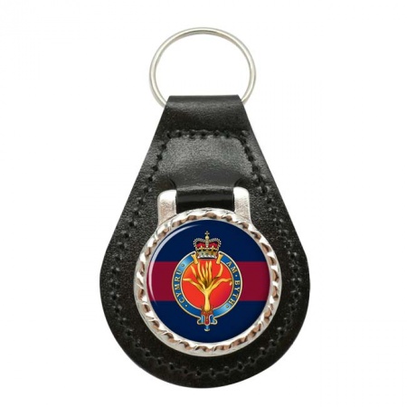 Welsh Guards (WG), British Army ER Leather Key Fob
