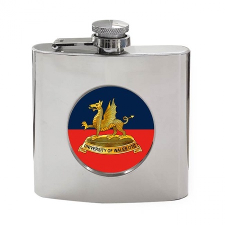Wales Universities Officers' Training Corps UOTC, British Army Hip Flask