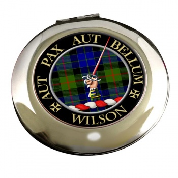 Wilson of Gunn Scottish Clan Chrome Mirror