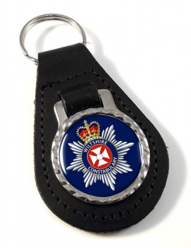 Wiltshire Constabulary Leather Key Fob
