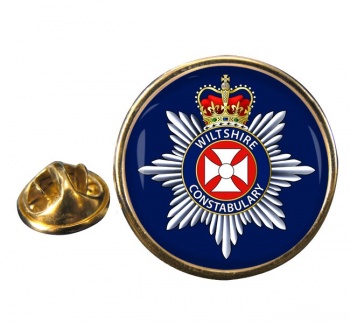 Wiltshire Constabulary Round Pin Badge