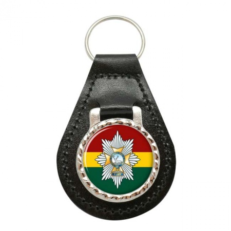 Worcestershire and Sherwood Foresters Regiment (WRF), British Army Leather Key Fob