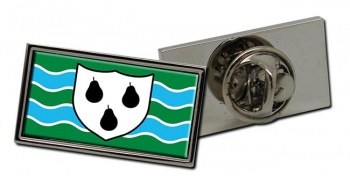 Worcestershire (England) Flag Pin Badge
