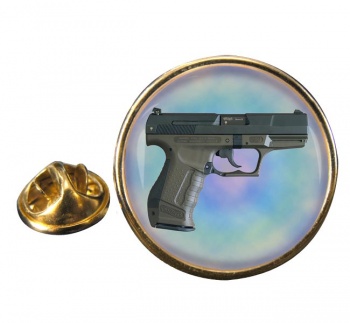Walther P99 Round Pin Badge