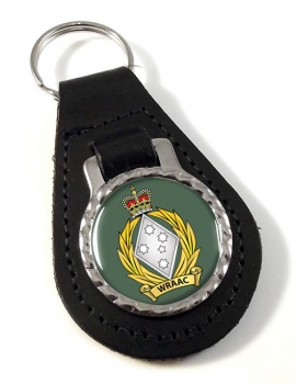 Women's Royal Australian Army Corps (WRAAC) Leather Key Fob