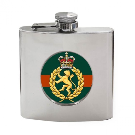 WRAC Women's Royal Army Corps, British Army Hip Flask