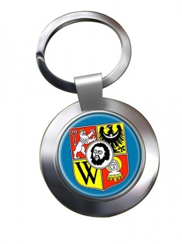 Wrocaw (Poland) Metal Key Ring