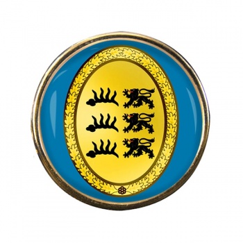 Wurttemberg (Germany) Round Pin Badge