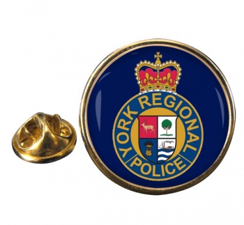 York Regional Police (Canada) Round Pin Badge