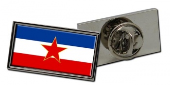 Yugoslavia Jugoslavija Flag Pin Badge