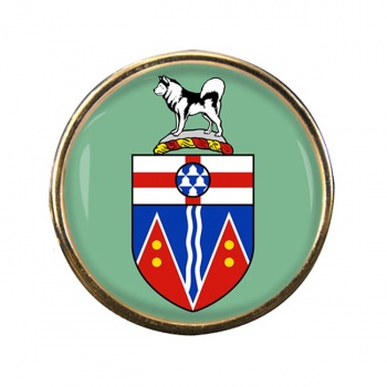 Yukon (Canada) Round Pin Badge