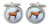 Palomino Horse Cufflinks in Chrome Box