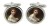 Petite Fille au Bouquet by Bouguereau Cufflinks in Chrome Box