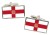 Almera City (Spain) Flag Cufflinks in Chrome Box