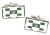 Charlottetown (Canada) Flag Cufflinks in Chrome Box