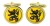 Flanders Vlaanderen Flandre (Belgium) Cufflinks in Chrome Box