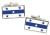 Gambier Islands Flag Cufflinks in Chrome Box