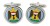 Iraq Cufflinks in Chrome Box