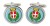 Noli (Italy) Cufflinks in Chrome Box