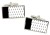Rennes (France) Flag Cufflinks in Chrome Box