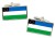Rio Negro, Argentina Flag Cufflinks in Chrome Box