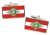 Santa Catarina (Brazil) Flag Cufflinks in Chrome Box