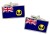 South Australian Piping Shrike Flag Cufflinks in Chrome Box