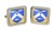 Trois-Rivires (Canada) Square Cufflinks in Chrome Box