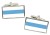 Tucuman, Argentina Flag Cufflinks in Chrome Box