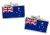 Victoria, Australia Flag Cufflinks in Chrome Box