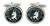 Colville Scottish Clan Cufflinks in Chrome Box