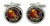 Kinloch Scottish Clan Cufflinks in Chrome Box