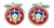 West Yorkshire Fire and Rescue Cufflinks in Chrome Box