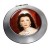 Fawzia of Egypt Chrome Mirror