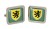10. Panzerdivision Bundeswehr (German Army) Square Cufflinks in Box