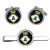HMS Bluebell, Royal Navy Cufflink and Tie Clip Set