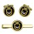 HMS Foresight, Royal Navy Cufflink and Tie Clip Set