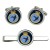 HMS Swallow, Royal Navy Cufflink and Tie Clip Set