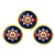 Household Division, British Army ER Golf Ball Markers