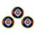 London Guards, British Army ER Golf Ball Markers