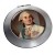 King Louis XVI of France Chrome Mirror