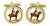 15th Hussars 1811 Illustration Cufflinks in Chrome Box