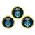 Royal Navy Crest (Fouled Anchor and Crown) Golf Ball Markers